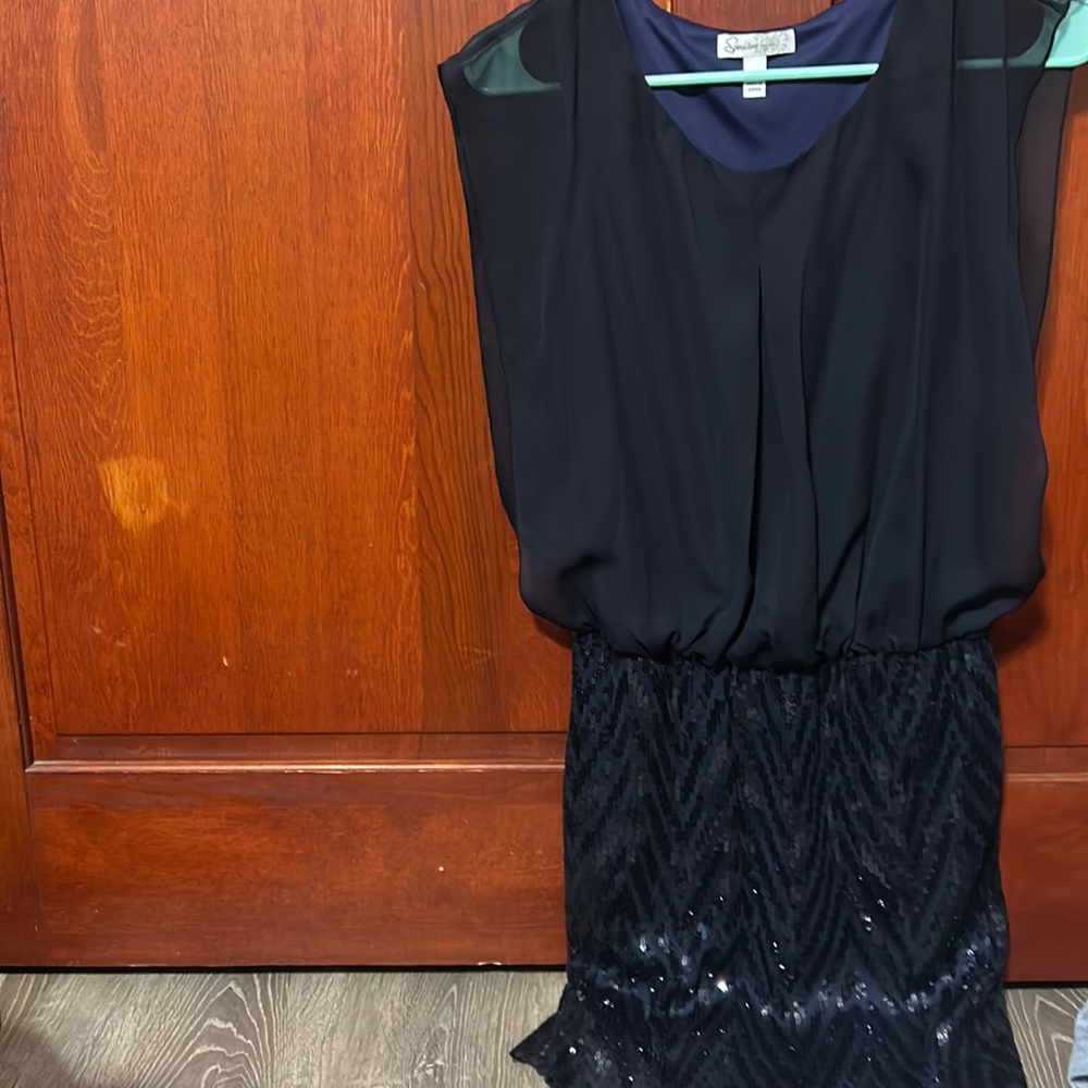 Navy blue dress/skirt
